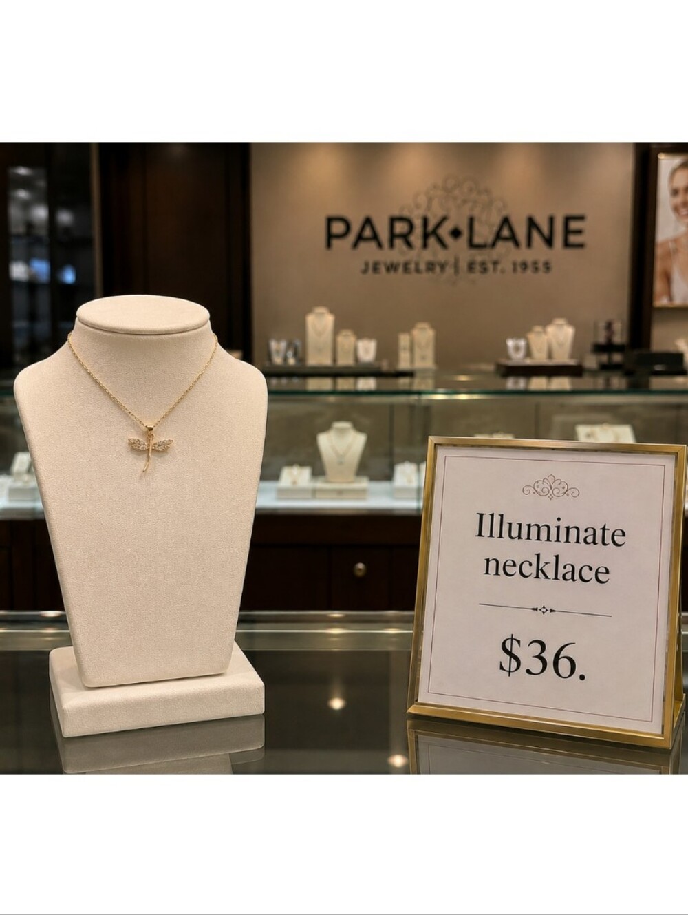 Park Lane ILLUMINATE Necklace Rose Gold